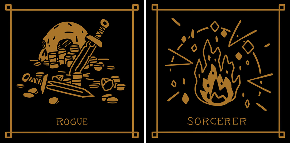 Rogue and Sorcerer