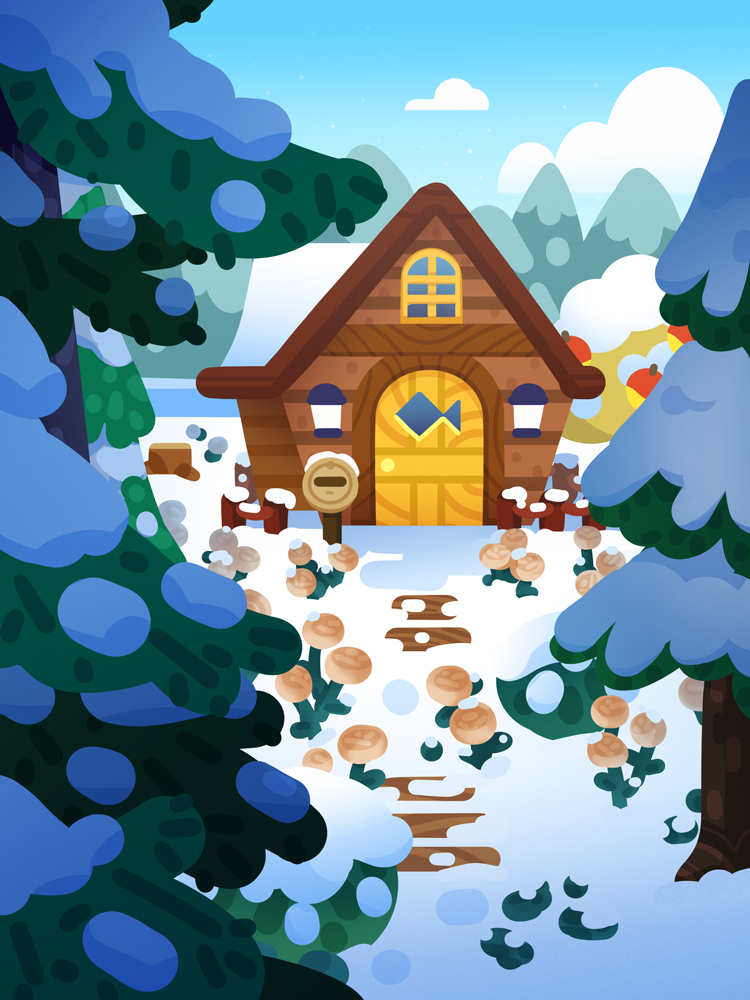 Cosy Cabin in the Woods
