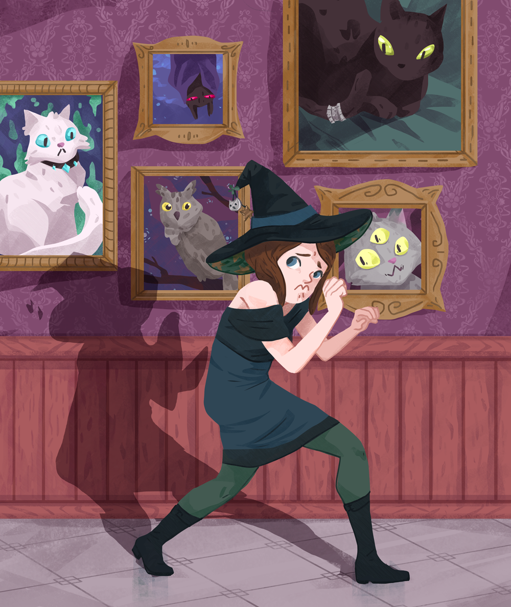 Meredith - Spooky Paintings